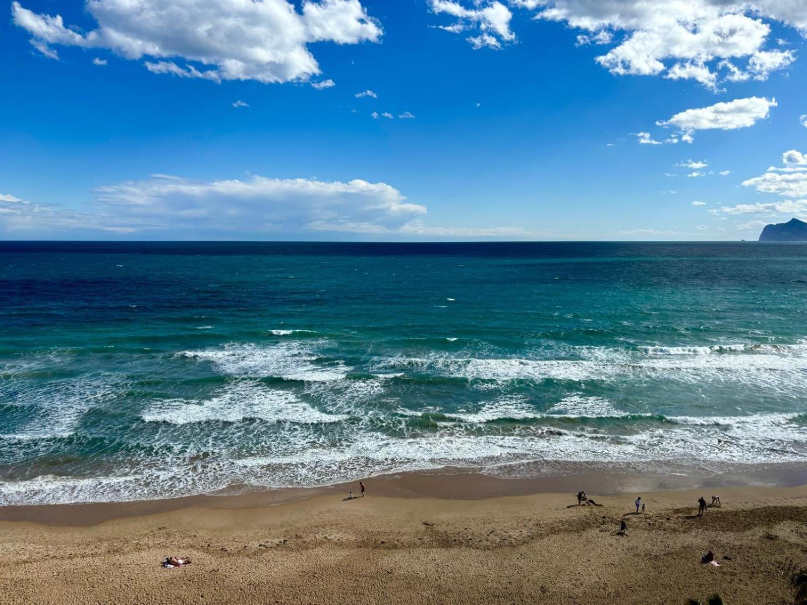 Heavenly Nest With Sea View Apartment Calpe Bagian luar foto