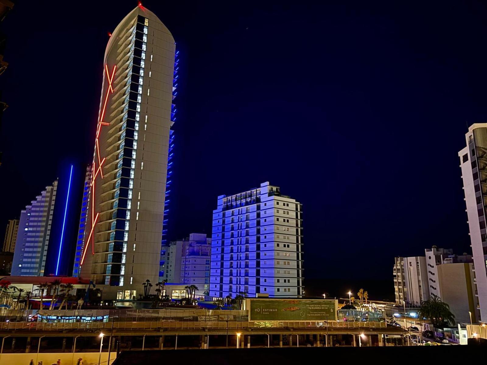 Heavenly Nest With Sea View Apartment Calpe Bagian luar foto